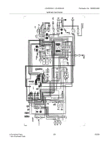 23 - Wiring Diagram parts for Frigidaire Refrigerator LGHS2634KE0 from AppliancePartsPros.com