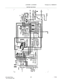 23 - Witing Diagram parts for Frigidaire Refrigerator LGHS2665KF1 from AppliancePartsPros.com