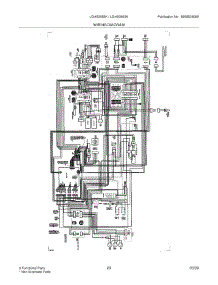 23 - Wiring Diagram parts for Frigidaire Refrigerator LGHS2665KF0 from AppliancePartsPros.com