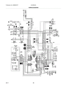 26 - Wiring Diagram parts for Frigidaire Refrigerator LGUB2642LP4 from AppliancePartsPros.com