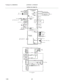 22 - Wiring Schematic parts for Frigidaire Refrigerator LGHS2644KM1 from AppliancePartsPros.com
