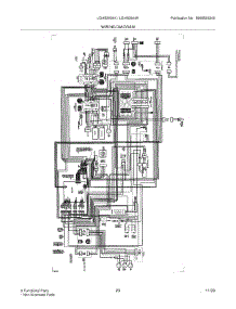 23 - Wiring Diagram parts for Frigidaire Refrigerator LGHS2644KM1 from AppliancePartsPros.com