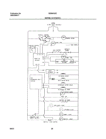 20 - Wiring Schematic parts for Frigidaire Refrigerator GS26HSZCC2 from AppliancePartsPros.com