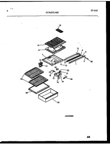 05 - Shelves And Supports parts for Frigidaire Refrigerator GTL142WK0 from AppliancePartsPros.com