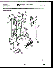04 - Cabinet Parts parts for Frigidaire Refrigerator GSIW36CH2 from AppliancePartsPros.com