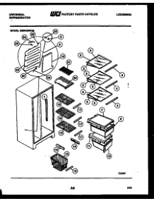 05 - Shelves And Supports parts for Frigidaire Refrigerator GSIW36CH2 from AppliancePartsPros.com
