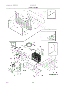 11 - System parts for Frigidaire Refrigerator LGHN2844MF0 from AppliancePartsPros.com