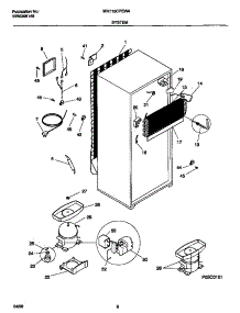 05 - System parts for Frigidaire Refrigerator MRT15CPEW4 from AppliancePartsPros.com