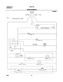 10 - Wiring Schematic parts for Frigidaire Refrigerator NGS21TZAB2 from AppliancePartsPros.com