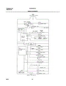20 - Wiring Schematic parts for Frigidaire Refrigerator GS23HSZCC2 from AppliancePartsPros.com