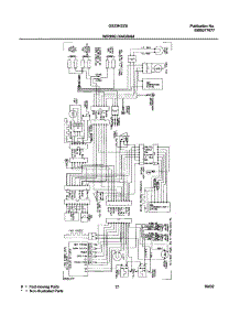 21 - Wiring Diagram parts for Frigidaire Refrigerator GS23HSZBW1 from AppliancePartsPros.com
