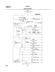20 - Wiring Schematic parts for Frigidaire Refrigerator NGS23ZZAB3 from AppliancePartsPros.com