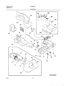 11 - Control parts for Frigidaire Refrigerator NGS26ZZAB1 from AppliancePartsPros.com