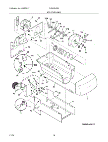 17 - Ice Container parts for Frigidaire Refrigerator PHS69EJSS0 from AppliancePartsPros.com