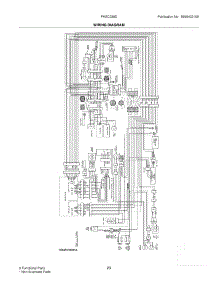 23 - Wiring Diagram parts for Frigidaire Refrigerator PHSC239DSB3 from AppliancePartsPros.com