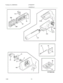 11 - Controls parts for Frigidaire Refrigerator LPHS2687KF1 from AppliancePartsPros.com