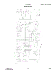 23 - Wiring Diagram parts for Frigidaire Refrigerator PHS38EJSB2 from AppliancePartsPros.com