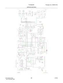 23 - Wiring Diagram parts for Frigidaire Refrigerator PHS38EJSB1 from AppliancePartsPros.com