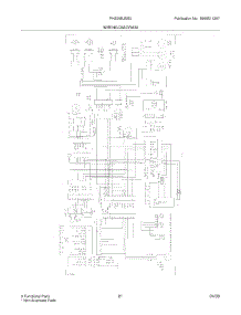 21 - Wiring Diagram parts for Frigidaire Refrigerator PHS39EJSS0 from AppliancePartsPros.com
