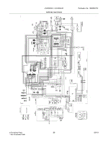 23 - Wiring Diagram parts for Frigidaire Refrigerator LGHS2644KM2 from AppliancePartsPros.com