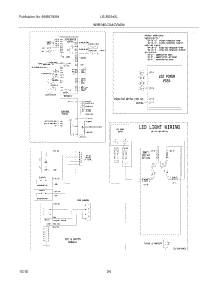 24 - Wiring Diagram parts for Frigidaire Refrigerator LGUB2642LF2 from AppliancePartsPros.com