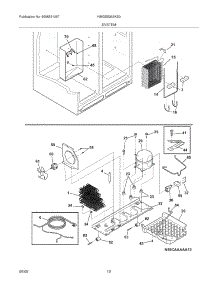 13 - System parts for Frigidaire Refrigerator NMGSS263KS0 from AppliancePartsPros.com