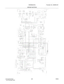 23 - Wiring Diagram parts for Frigidaire Refrigerator NMGSS263KS0 from AppliancePartsPros.com