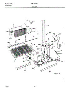 System parts for Frigidaire Refrigerator OEM1-FRT2KRAJW0 from AppliancePartsPros.com
