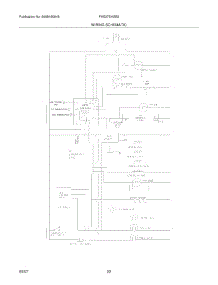 22 - Wiring Schematic parts for Frigidaire Refrigerator PHS37EHSB2 from AppliancePartsPros.com