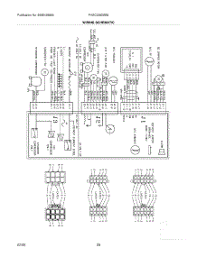 20 - Wiring Schematic parts for Frigidaire Refrigerator PHSC239DSB5 from AppliancePartsPros.com