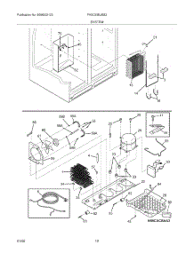 13 - System parts for Frigidaire Refrigerator PHSC39EJSS3 from AppliancePartsPros.com