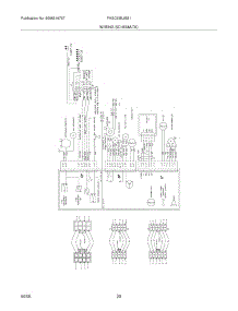 20 - Wiring Schematic parts for Frigidaire Refrigerator PHSC39EJSS1 from AppliancePartsPros.com