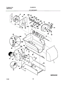 17 - Ice Container parts for Frigidaire Refrigerator PLHS237ZAB1 from AppliancePartsPros.com