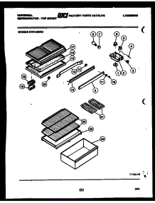 04 - Shelves And Supports parts for Frigidaire Refrigerator GTN140HG1 from AppliancePartsPros.com