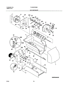 17 - Ice Container parts for Frigidaire Refrigerator PLHS237ZAB4 from AppliancePartsPros.com