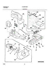 11 - Controls parts for Frigidaire Refrigerator PLHS267ZAB6 from AppliancePartsPros.com