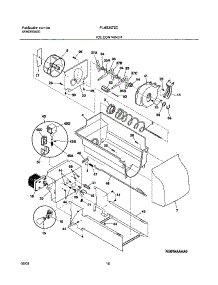 17 - Ice Container parts for Frigidaire Refrigerator PLHS267ZCB1 from AppliancePartsPros.com