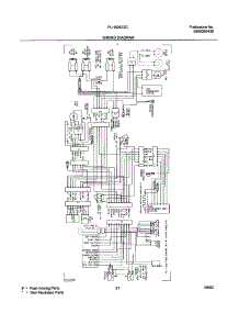 21 - Wiring Diagram parts for Frigidaire Refrigerator PLHS267ZCB1 from AppliancePartsPros.com