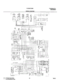 21 - Wiring Diagram parts for Frigidaire Refrigerator PLHS267ZAB6 from AppliancePartsPros.com