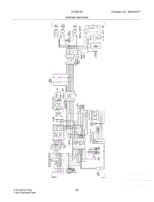 21 - Wiring Diagram parts for Frigidaire Refrigerator PLHS67EESB3 from AppliancePartsPros.com