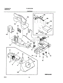11 - Controls parts for Frigidaire Refrigerator PLHS237ZCB0 from AppliancePartsPros.com