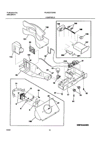 11 - Controls parts for Frigidaire Refrigerator PLHS237ZAB6 from AppliancePartsPros.com