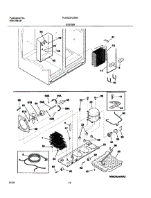13 - System parts for Frigidaire Refrigerator PLHS237ZAB6 from AppliancePartsPros.com