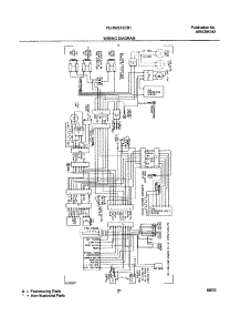 21 - Wiring Diagram parts for Frigidaire Refrigerator PLHS237ZCB1 from AppliancePartsPros.com