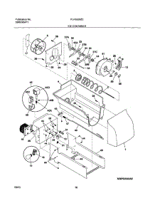 17 - Ice Container parts for Frigidaire Refrigerator PLHS269ZCB2 from AppliancePartsPros.com