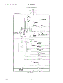 20 - Wiring Schematic parts for Frigidaire Refrigerator PLHS67EESB8 from AppliancePartsPros.com