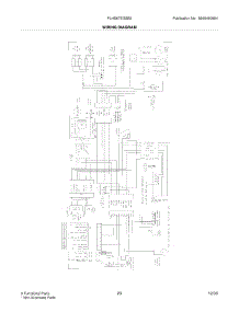 23 - Wiring Diagram parts for Frigidaire Refrigerator PLHS67EGSB3 from AppliancePartsPros.com