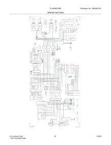 21 - Wiring Diagram parts for Frigidaire Refrigerator PLHS269ZDBE from AppliancePartsPros.com