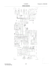 23 - Wiring Diagram parts for Frigidaire Refrigerator PLHS269ZDBB from AppliancePartsPros.com