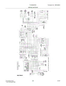 23 - Wiring Diagram parts for Frigidaire Refrigerator PLHS269ZDBH from AppliancePartsPros.com